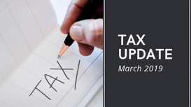Archer Gowland _ Tax Update March 2019 - Blog Graphic - 2